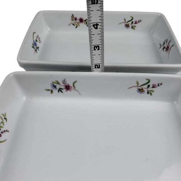 BIA Cordon Bleu 2 Rectangle Personal Baking Dishes Versailles Margot Frieda - Picture 5 of 7